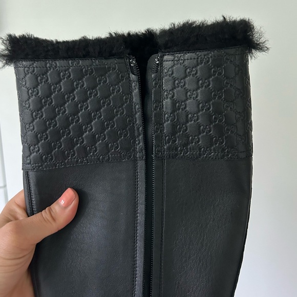 GUCCI DYED LAMB BOOTIES - Picture 2 of 6